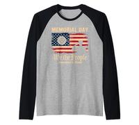 Memorial Day We The People Remember & Honor Soldat Manche Raglan