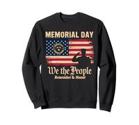 Memorial Day We The People Remember & Honor Soldat Sweatshirt