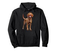 Mémorial d'éleveur de Chien Vizsla à Poil Dur Sweat à Capuche