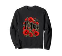 Mémorial des Coquelicots Rouges du Jour J Normandie Sweatshirt