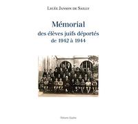Mémorial des élèves juifs déportés de 1942 à 1944