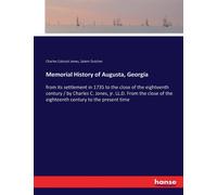 Memorial History Of Augusta, Georgia