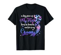 Mémorial « Ma Grand-mère VIT au Paradis », Grand-mère et Petite-Fille T-Shirt