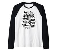 Mémorial Maman Maman n'est Pas là l'amour n'est jamais Parti Manche Raglan