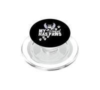 Mémorial pour Chien Schnauzer Mon Ange a des Pattes Love Sympathy PopSockets PopGrip pour MagSafe