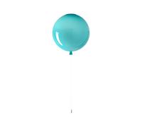 Memory 400 Plafonnier Turquoise avec Interrupteur Blanc