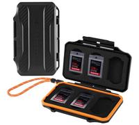 Memory Card Cases for 6 XQD Cards or 6 CFE-B Cards Waterproof Shock Resistant Protective Case Lightweight Portable