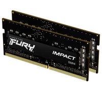 MEMORY,DDR4-3200MHZ SODIMM 2X16GB IMPACT; KF432S20IBK2/32 (KINGSTON) Qté X 1