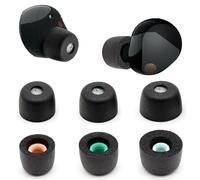 Memory Foam Ear Buds pour Sony WF-1000XM6 WF-1000XM5, Embouts de Rechange Sony Ear Piece Foam Tips pour WF-1000XM5/XM6 Fit Charging Case (Surface Mate, 3 Paires, SML)