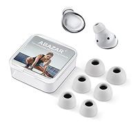 Memory Foam Tips for Samsung Galaxy Buds Pro, No Silicone Eartips Pain, Anti-Slip Replacement Ear Tips, Fit in The Charging Case, Reducing Noise Earbuds, 3 Pairs (Assorted Sizes S/M/L, Gray)