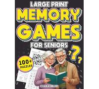 Memory Games for Seniors (Large Print): A Fun Activity Book with Brain Games, Word Searches, Trivia Challenges, Crossword Puzzles for Seniors and More! (Cognitive Senior Activities)