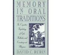 Memory in Oral Traditions David C. Rubin (Auteur)