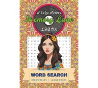 Memory Lane 1960s Word Search 100 Puzzles Large Print: Nostalgic Retro 60s Book | 100 Puzzles | For Children Adults And Seniors | Brain Games For Dementia