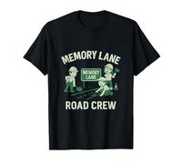 Memory Lane Pochoir pour Panneau de signalisation routière T-Shirt