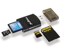 Memory Lecteur de Cartes SD et Micro SD UHS-II USB 3.0 Adaptateur de Carte mémoire