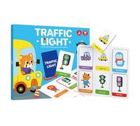 Memory Matching Game | Traffic Light Picture Puzzle | Educational Toy
