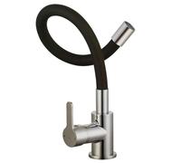 Mémory Mitigeur de cuisine - Flexible à mémoire de forme - Façon inox - Essebagno