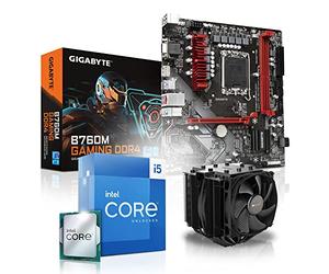 Memory PC Kit de Mise à Niveau pour Le Jeu Intel Core i5-12600K, Gigabyte B760M, be Quiet! Dark Rock 4 Kühler, sans mémoire de Travail, entièrement assemblé et testé