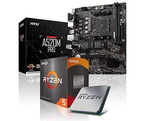 Memory PC Kit d'évolution PC Ryzen 5 4500 6X 3.6 GHz, A520M Pro, Entièrement assemblé et testé.