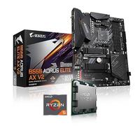 Memory PC Kit d'évolution PC Ryzen 5 5500 6X 3.6 GHz, 16 GB DDR4, GIGABYTE B550 AORUS Elite AX V2, Entièrement assemblé et testé