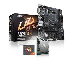 Memory PC Kit d'évolution PC Ryzen 7 5800X 8X 3.8 GHz, GIGABYTE A520M H, Entièrement assemblé et testé.
