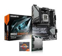 Memory PC Kit d'évolution PC Ryzen 7 7700 8X 3.8 GHz, GIGABYTE B650 Eagle AX WiFi, be Quiet! Pure Rock Slim 2, Entièrement assemblé et testé.