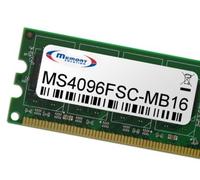 Memory Solution ms4096fsc-mb16 4 Go Memory Module - Memory modules (PC/Serveur, Fujitsu-Siemens d3240-b, Black, Gold, Green)