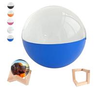 Memory Sphere Lamp, 3D Video Crystal Ball Projector Night Light, Digital Display Personalized USB Rechargeable LED Custom Orb, Photo Video Player for Anniversary Birthday Wedding Gifts (Blue,Wifi)