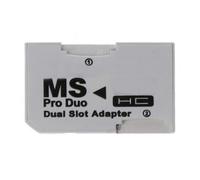 Memory Stick Pro Duo Card Reader Micro-SD TF to MS Pro Card Adapter Single Dual Slots for Sony PSP G