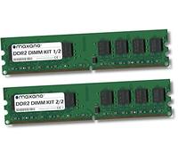 Memorycity Lot de 2 barrettes de mémoire RAM DDR2 PC2-6400U 2 Go 2 x 2 Go