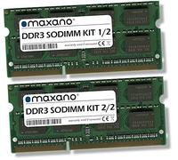 Memorycity Lot de 2 barrettes de mémoire RAM SO Dimm 8 Go (2 x 4 Go) pour HP EliteBook 2540p DDR3 1333 MHz (PC3-10600S)