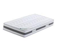 Memorydeluxe Matelas Mémoire De Forme - Hauteur 21 Cm - Soutien Très Ferme - Orthopédique - 80x200 Blanc