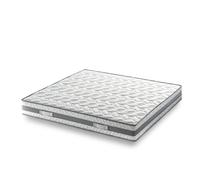 Memorydeluxe Matelas Mémoire De Forme - Hauteur 21 Cm - Soutien Très Ferme - Orthopédique - 80x190 Blanc
