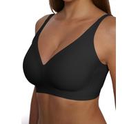 Memoryee Soutiens Gorge Jelly pour Femmes Plongeant Push Up sans Couture sans Armature Rembourré Confortable Maintien Bralettes T Shirt