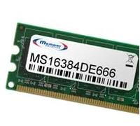 Memorysolution Memory Solution MS16384DE666, Komponente für : PC/Server, Mémoire RAM : 16 Go, Speicherlayout (Module x Größe) : 1 x 16 Go, Produktfarbe : Schwarz, Gold, Grün (MS16384DE666) Marque