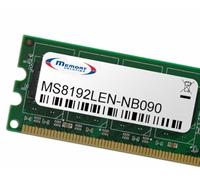 Memorysolution Memory Solution MS8192LEN-NB090 Speichermodul 8 Go (MS8192LEN-NB090). Marque :