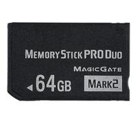 MemoryStick Pro Duo Carte mémoire PSP haute vitesse 64 Go Mark2 compatible avec appareil photo Sony PSP1000 2000 3000