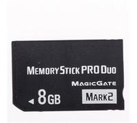 MemoryStick Pro Duo Carte mémoire PSP haute vitesse compatible avec appareil photo Sony PSP1000 2000 3000 8 Go
