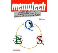 Mémotech Qualité - Sécurité - environnement dans le BTP