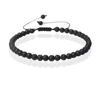 Memphis Bracelet n° 1 - Pierre de lave de 4 mm
