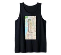 Memphis Lines City Art Souvenir des États-Unis Débardeur