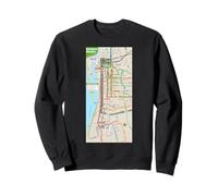 Memphis Lines City Art Souvenir des États-Unis Sweatshirt