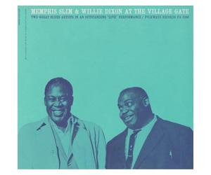 Memphis Slim and Willie Dixon With Pete - Memphis Slim and Willie Dixon at the Vil