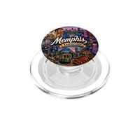 Memphis, Tennessee, États-Unis, TN m, fleuve Mississippi, Peabody PopSockets PopGrip pour MagSafe
