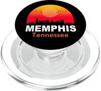 Memphis Tennessee Vintage Sunset Retro City State USA PopSockets PopGrip pour MagSafe