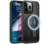 memumi Coque magnétique pour iphone 12 Pro Max, [Compatible avec Mag Safe] Dos Mat translucide avec Bord en TPU Souple, étui Anti-Empreintes digitales et résistant aux Rayures pour iPhone 12 Pro Max