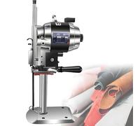 Memykoy Machine de découpe de Cuir électrique Verticale 6/8/10/12/13/15 Pouces, Machine de découpe de Tissu à Couteau Droit, Machine à découper Le Cuir, pour matériaux épais, vêtements, Cuir 6in