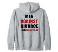 Men Against Divorce - Conservative Men's Pro-Marriage Quote Sweat à Capuche