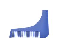 Men Beard Shaper Outil Shaping Tools Pour Perfect Lines Et Symétrie Bleu
