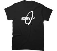 Men Bocchi Cotton The Tee Rock Cool Kessoku Graphic Band Outfit T-Shirt Birthday Father's Day(XX-Large)